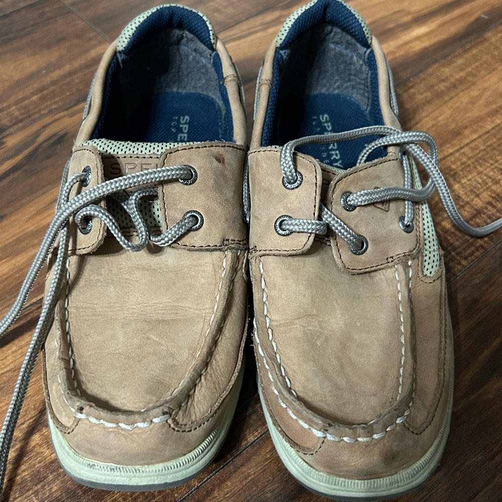 Sperry Boy’s Tan Boat Shoes